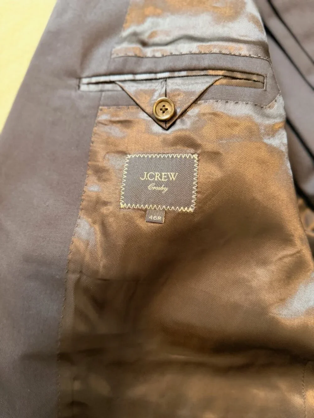 J. Crew Crosby Classic-fit suit in Italian chino